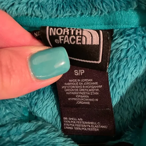 Teal North face hoodie! - Picture 3 of 3